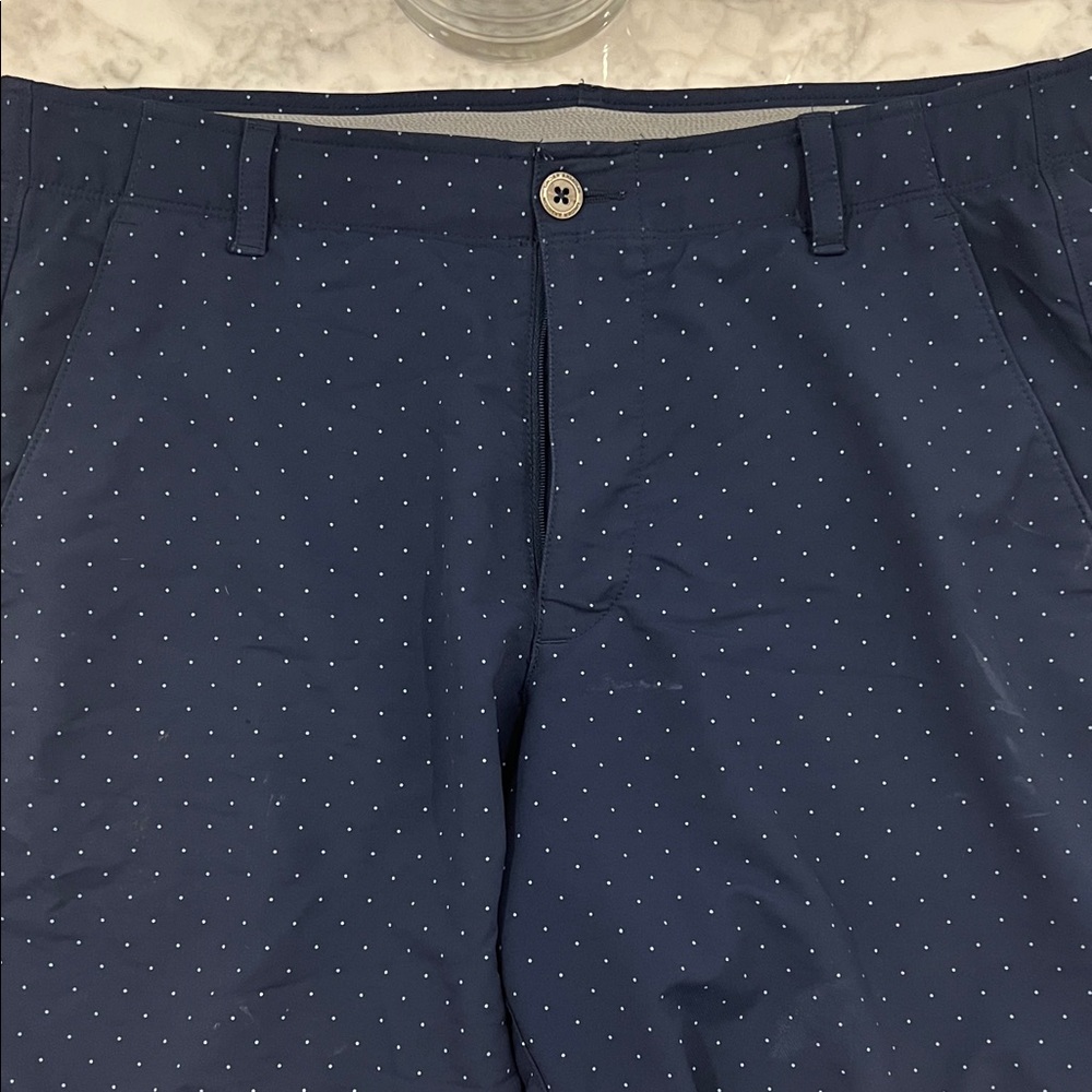 Under Armour Gray and Navy HeatGear Shorts